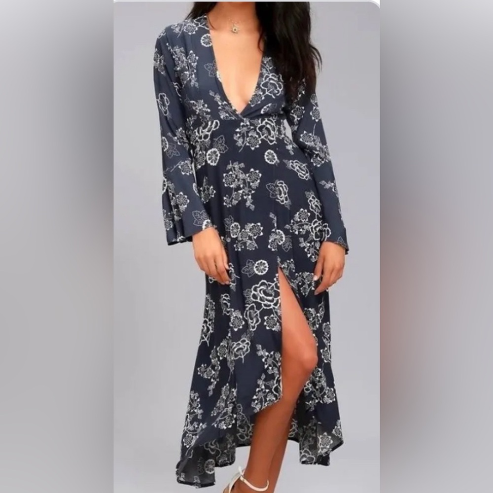 Faithfull the Brand - Carioca High Low Wrap Maxi Dress